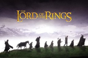 Poster de artă Lord of the Rings - Group, (40 x 26.7 cm)