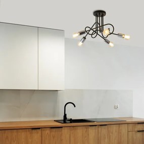 Lustră aplicată OXFORD 5xE27/15W/230V