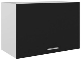 vidaXL Dulap suspendat “Lyon”, negru, 60 x 31 x 40 cm, lemn prelucrat