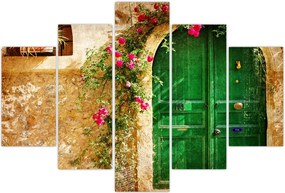 Tablou - Ușă veche (150x105 cm)