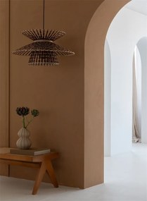 Lustra/Pendul Eco, Bambus, Machu Picchu, natural/maro