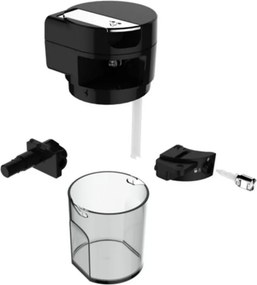 Espressor automat Krups Arabica Latte EA819E10, 1450W, 15 bar, 1.7 l, LCD, 5 programe, 3 functii, 3 setari de temperatura si aroma, Milk Comfort / One Touch Cappuccino, Negru