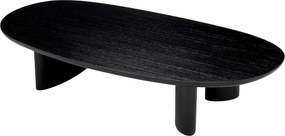 Masuta de cafea moderna design LUX Lindner negru