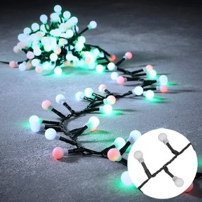 Ghirlandă lumini verzi cu 1000 LED-uri multicolore 23m IP44 - Comet