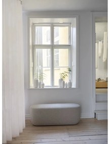 Canapea bej cu tapițerie din stofă bouclé 137,5 cm KUON – Blomus