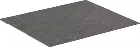 Blat ceramic pentru lavoar Ideal Standard Atelier Conca 60 cm finisaj gri deschis