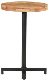 320275 vidaXL Masă de bistro, Ø50x75 cm, lemn masiv de acacia, rotund