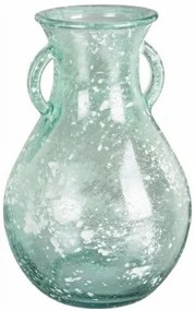 Vaza decorativa din sticla reciclata, Arleen S, Ø16xH24 cm