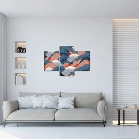 Tablou - Valuri japoneze (90x60 cm)