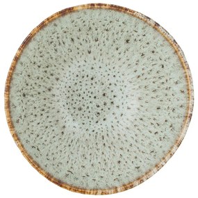 Bol mic albastru/bej pentru servire/pentru fructe din gresie 200 ml Fleur – Bloomingville