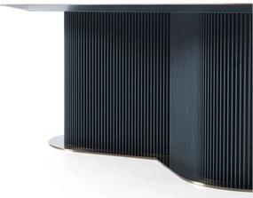 Masă lemn masiv Papillon, 242 × 115 × 76 cm