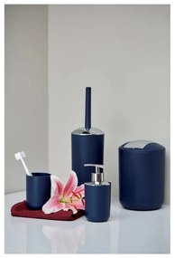 Set de accesorii de baie albastru închis din plastic Brasil – Wenko