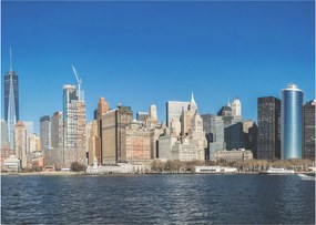 Tablou pe sticlă - Manhattan în New York (70x50 cm)