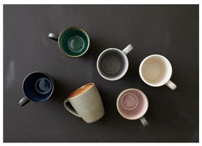 Cană roz/gri din ceramică 190 ml Gastro Mensa – Bitz