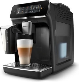 Espressor automat Philips EP3341/50 3300 LatteGo, 1500W, 15 bar, 1,8 litri, 6 bauturi, Rasnita ceramica 12 trepte, AquaClean, SilentBrew, AromaExtract, Negru