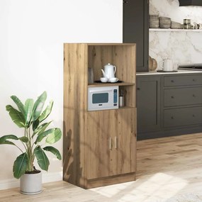 vidaXL Dulap de bucătărie stejar artizanal 57x41,5x131,5 cm lemn