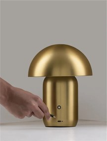 Veioza LED design decorativ POIS aurie, NVL-9050170