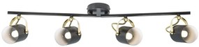 Plafoniera cu spoturi directionabile design nordic Lotus 4