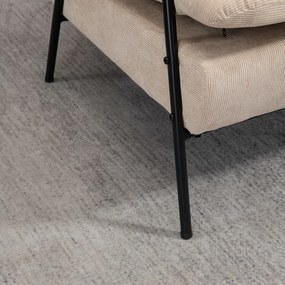 HOMCOM Fotoliu tapitat cu taburet, fotoliu de relaxare cu funcție de culcat, scaun tapitat, perne, fotoliu TV, 68 x 91,5 x 88 cm, Bej | Aosom Romania