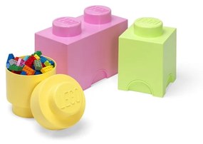 Cutii de depozitare pentru copii din plastic 3 buc. Box – LEGO®