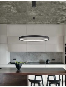 Lustra LED dimabila design circular EMPATIA D-60cm