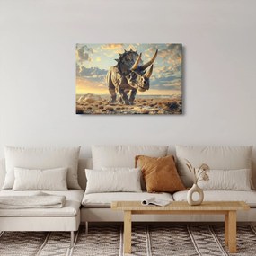 Tablou - Triceratops (90x60 cm)