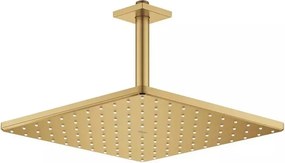Palarie si brat de dus Grohe Rainshower Mono Cube 310 auriu periat Cool Sunrise cu 1 functie