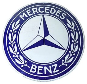 Placă metalică Mercedes Benz