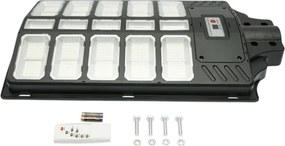 Lampa solara LED iluminat stradal 800W, 6500K, IP65 cu panou solar senzor de miscare telecomanda