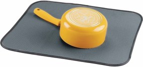 Suport pentru vase InterDesign iDry, 46 x 41 cm, gri