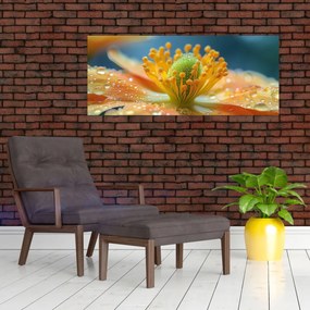 Tablou - Detaliu de floare (120x50 cm)
