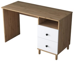 Masă PC Sikine 3 (Nuc + alb) . 1094988