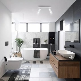 Spot pentru baie Brilagi SELE 2xGU10/30W/230V IP44 crom lucios