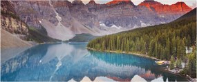 Tablou - Peisaj montan din Canada (120x50 cm)
