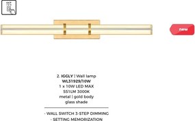 Aplica de perete LED modern IGGLY