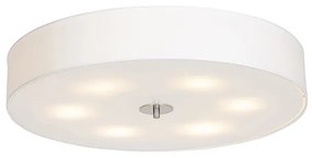 Plafoniera rustică albă 70 cm - Drum