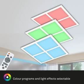 Plafonieră LED RGB dimabilă LED/24W/230V Briloner 7387-016 + telecomandă