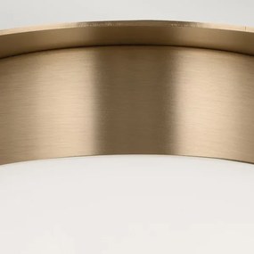 Kichler KL-ALBERS-F-G-CPZ Plafonieră ALBERS 1xE27/40W/230V Ø20,3 cm, auriu