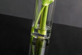 Aranjament floral mediu design LUX CILINDRO CALLA