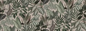 Fototapet, Mischievous Monkeys, Pastel Pink, Rebel Walls