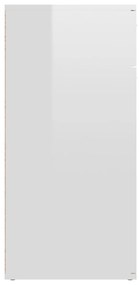 Servanta, alb extralucios, 80x36x75 cm, PAL 1, Alb foarte lucios, 80 x 36 x 75 cm