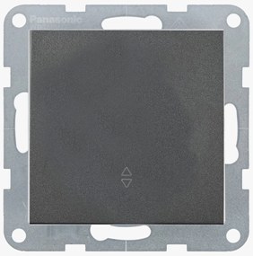Intrerupator cap scara 10A, IP20, Grafit, Panasonic Karre Plus 55