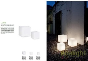 Corp iluminat decorativ exterior cu protectie IP44 LUNA PT1 D40 191584