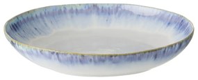 Fructieră din gresie ceramică Costa Nova Brisa, ⌀ 36 cm, albastru