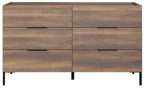 Comodă Seraphina 6 (nuc) . 1109364