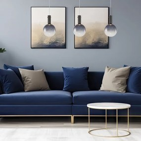 Lustră pe cablu TORONTO 1xGU10/8W/230V gri