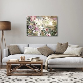 Tablou - Flori de design (90x60 cm)