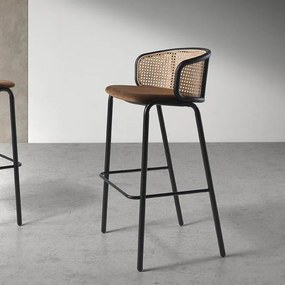 Scaun de bar design modern Rattan