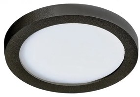 Spot LED pentru baie incastrat IP44 Slim 9 round 4000K negru