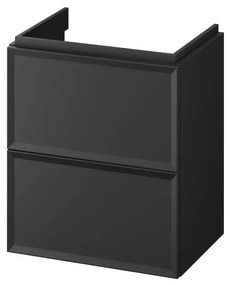 Cersanit S1021-006 MILLE SLIM — dulap suspendat sub lavoar pentru baie, 50 x 35 cm, negru